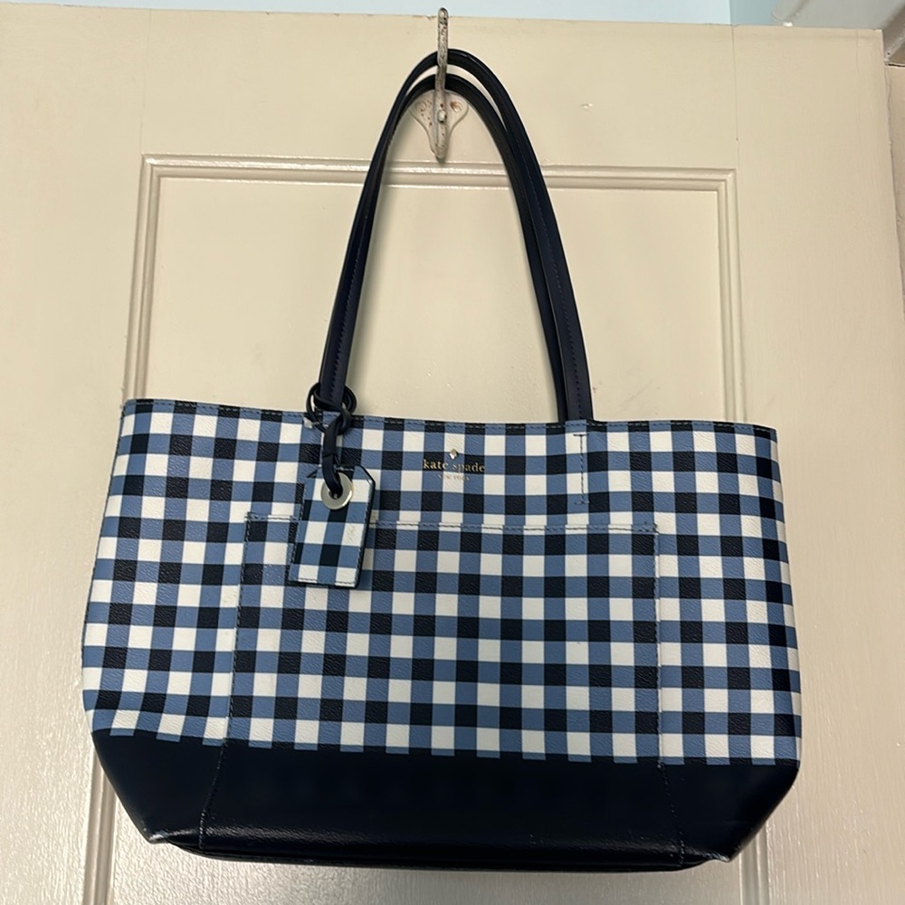Kate Spade Hyde lane Gingham Tote